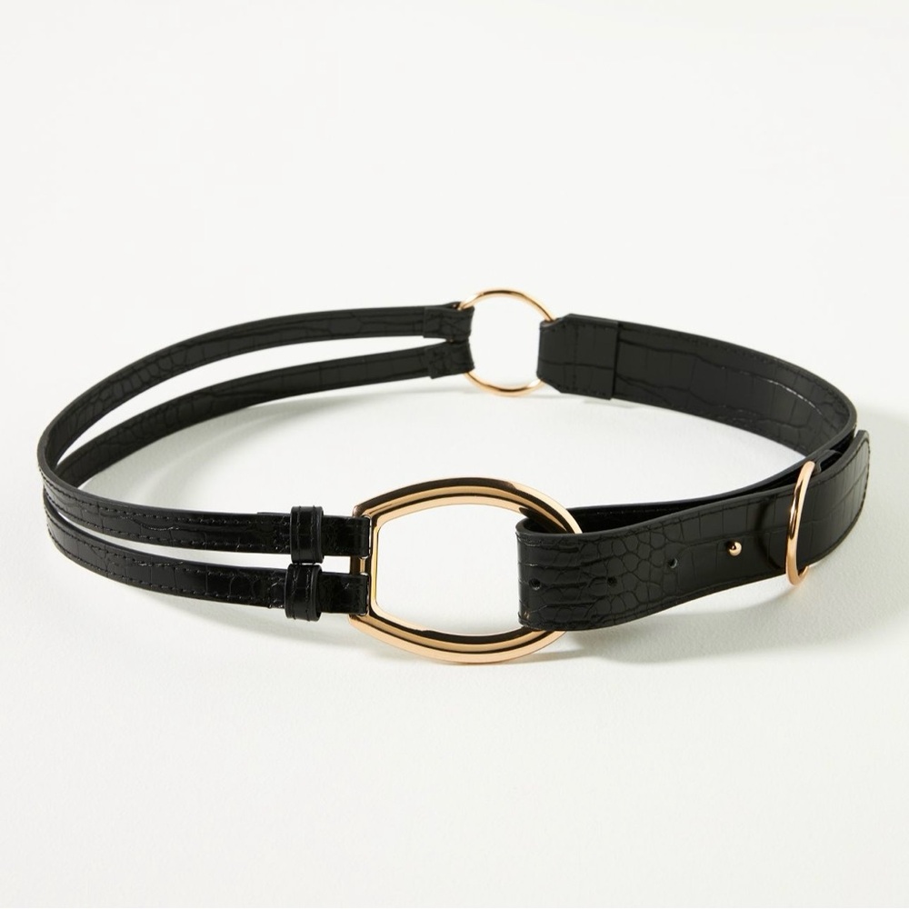 Anthropologie Adjustable Hip Ring Belt - Picture 6 of 8